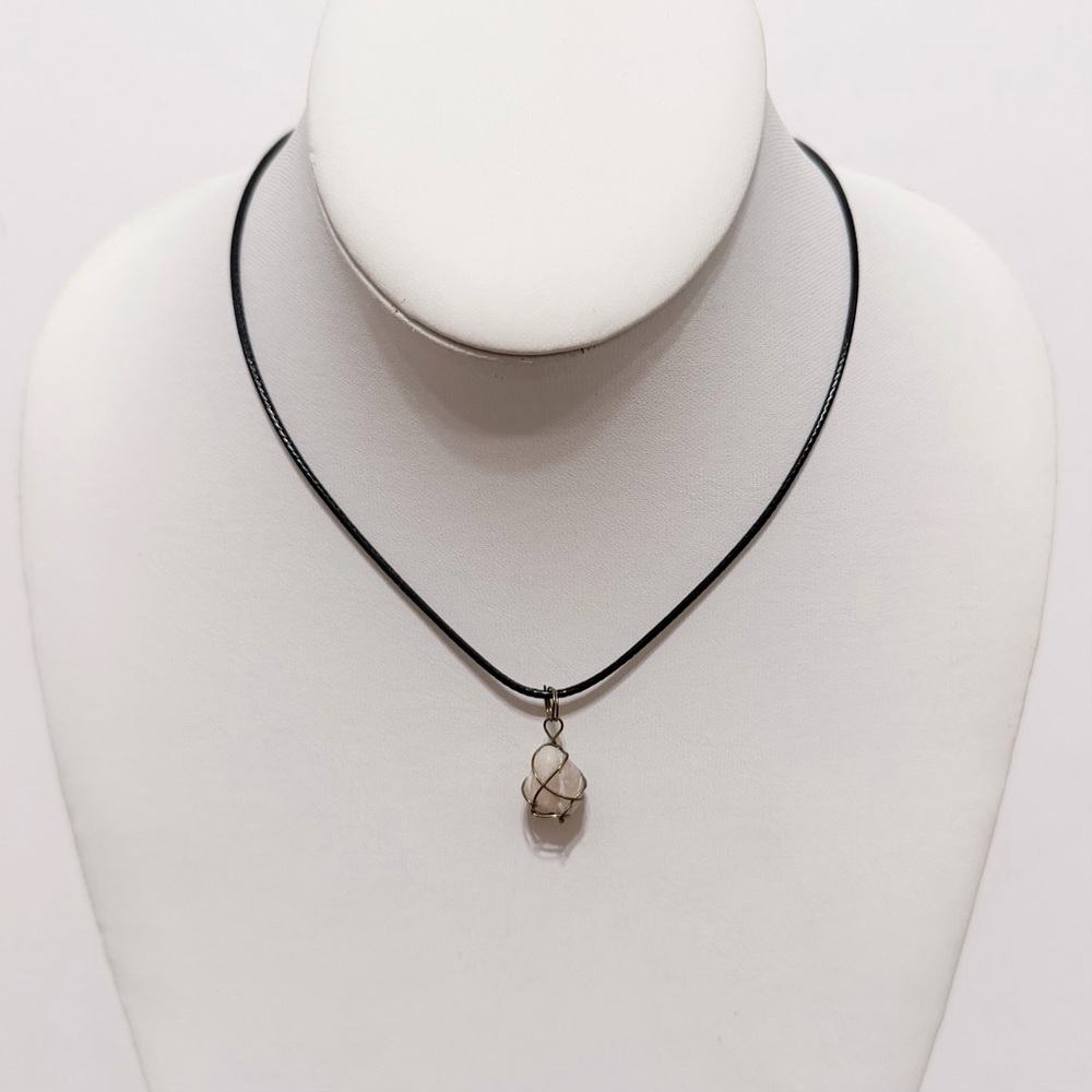 White Agate Necklace